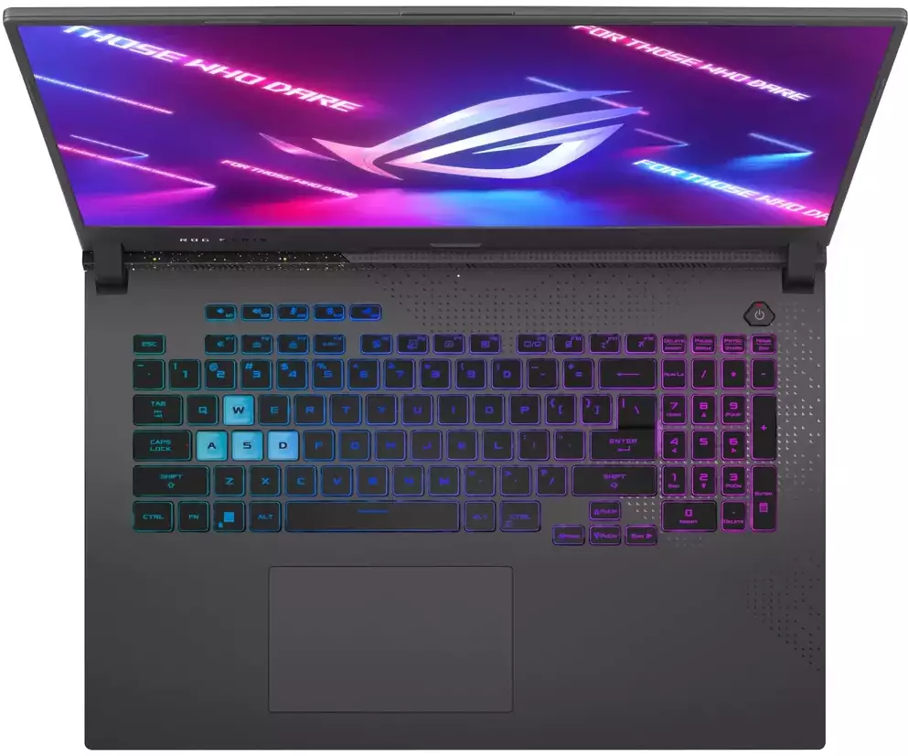Лаптоп Asus ROG Strix G17 G713RC-HX032, 17.3" IPS FHD (1920x1080), AMD Ryzen 7 6800H, 16GB DDR5, 1TB NVMe SSD, NVIDIA GeForce RTX 3050 GDDR6 4GB