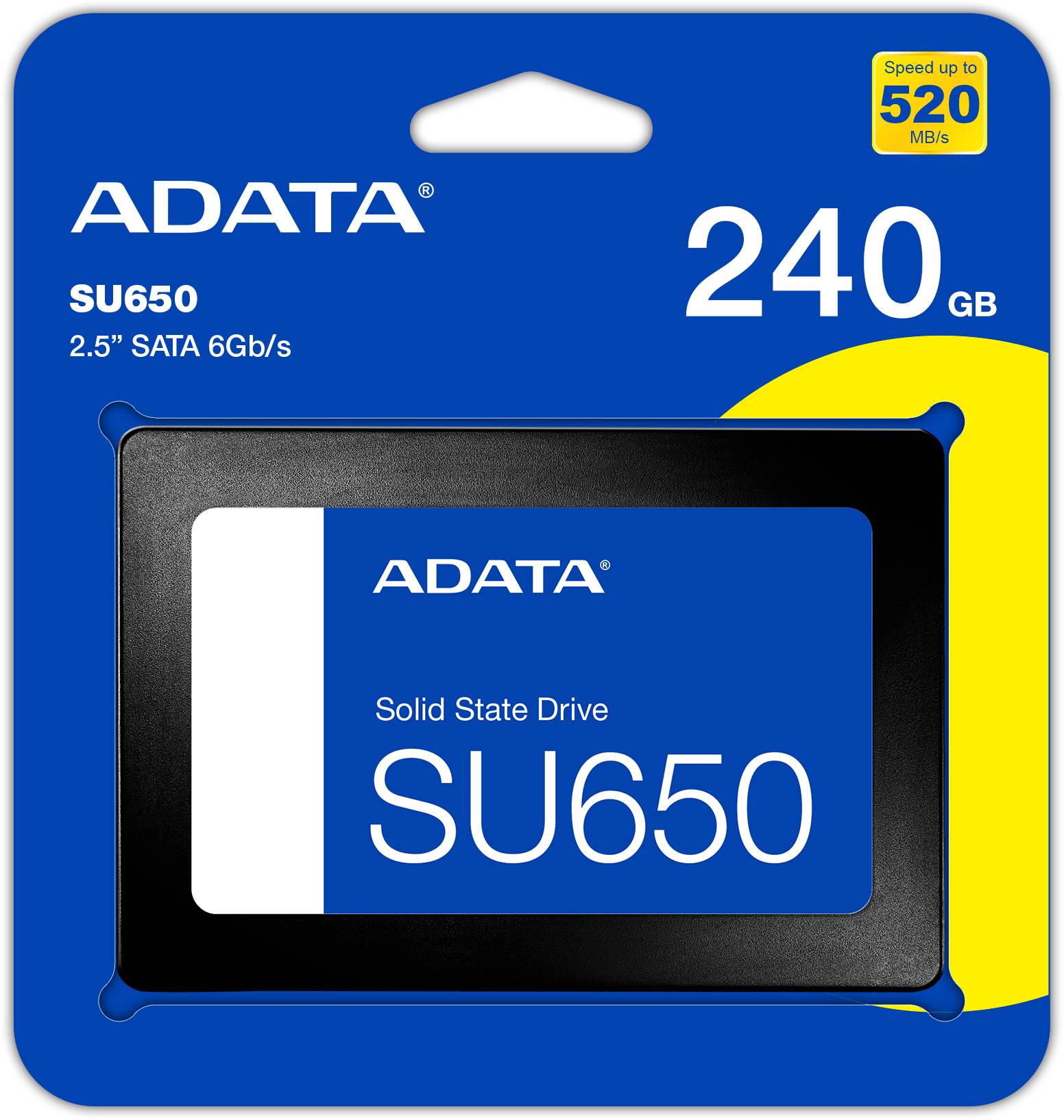 Диск SSD ADATA SU650 240GB 2.5" SATA 6Gb/s 3D NAND