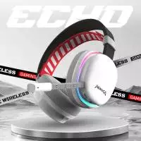 Безжични геймърски слушалки Marvo Monka Echo HG9069W - Bluetooth, 2.4G