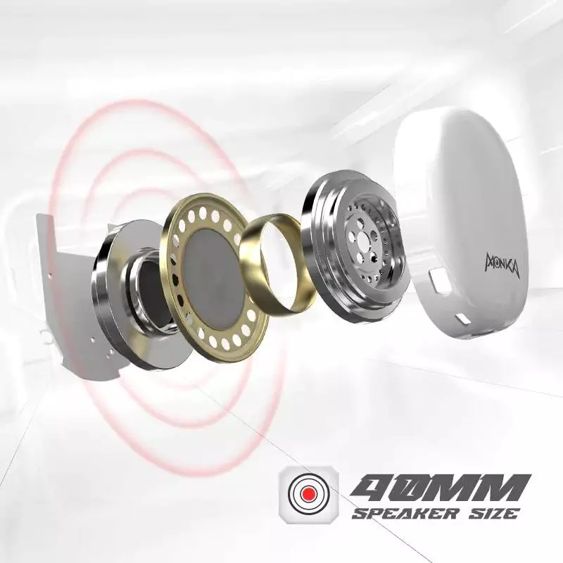 Безжични геймърски слушалки Marvo Monka Echo HG9069W - Bluetooth, 2.4G