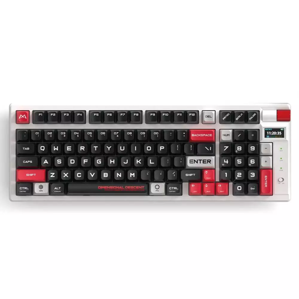 Геймърска клавиатура Marvo Wireless Gaming Mechanical keyboard Monka Storm KG991W - Bluetooth 5.0, 97 keys