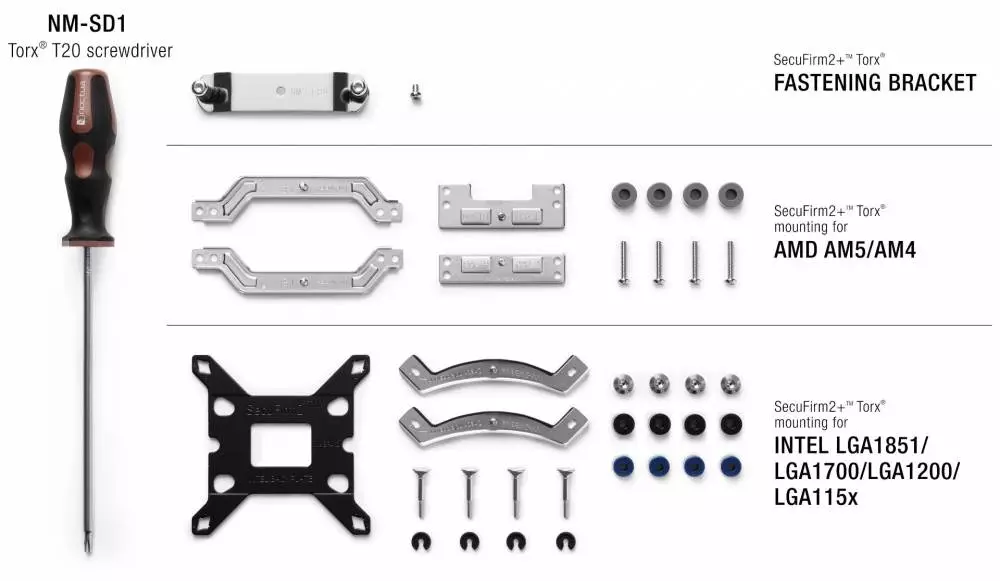 Монтажен комплект Noctua Mounting KIT - NM-M1-MP78