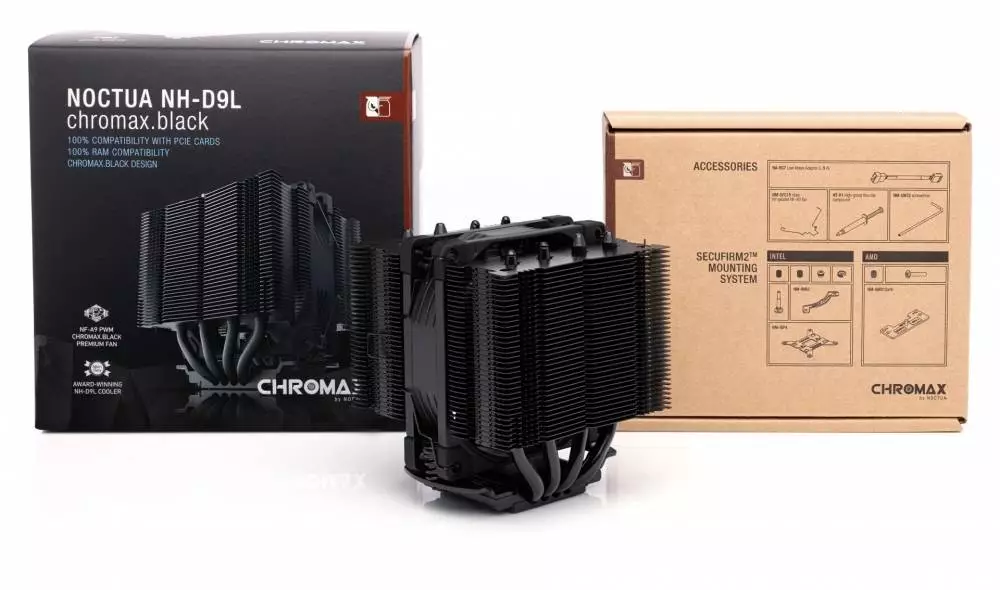 Охладител за процесор Noctua NH-D9L Chromax.black CPU Cooler