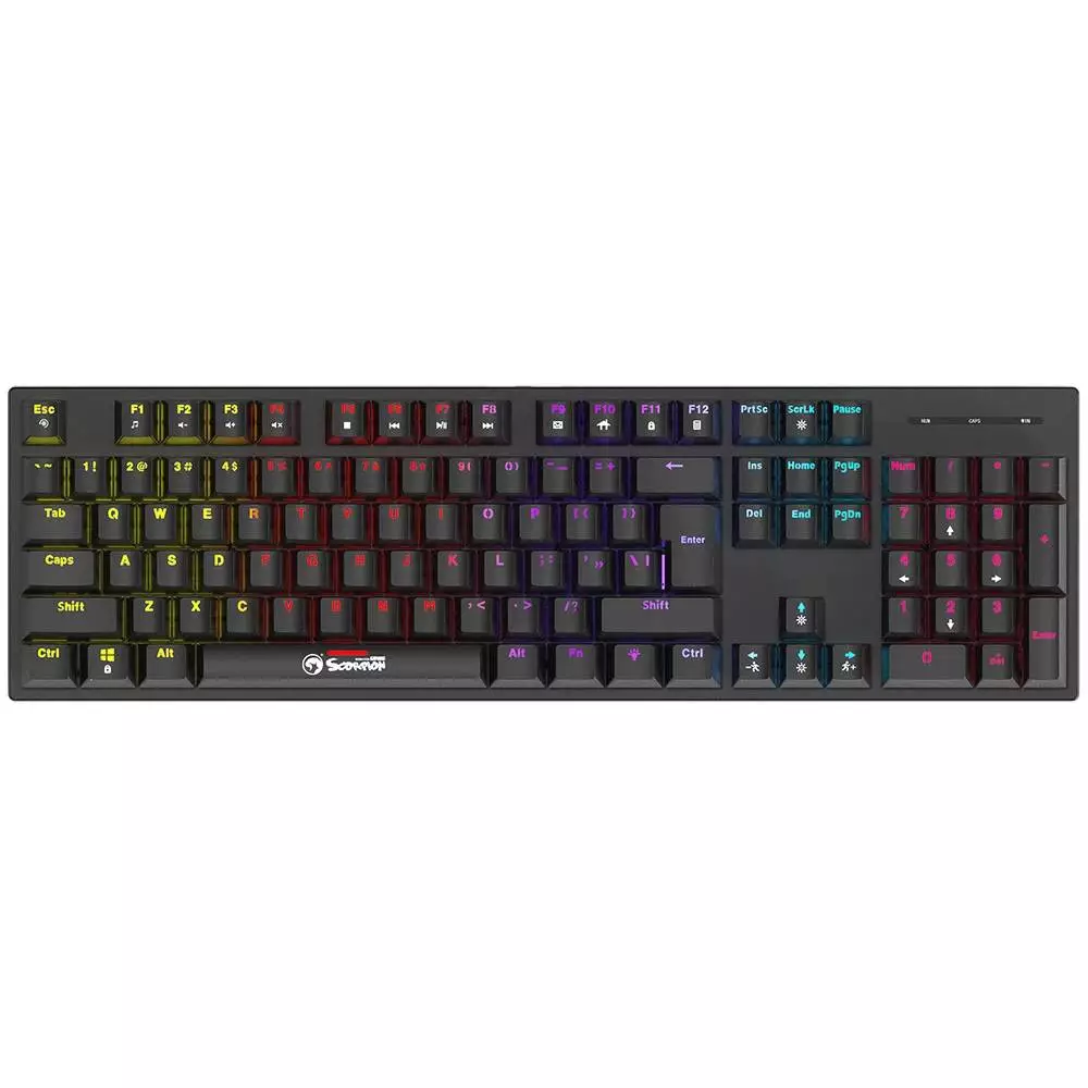 Геймърска механична клавиатура Marvo   KG905 Red Switch