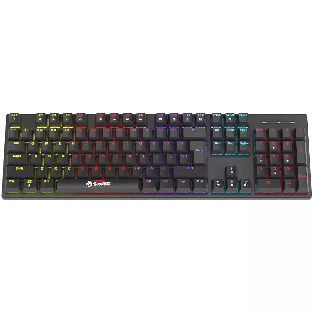 Геймърска механична клавиатура Marvo   KG905 Red Switch