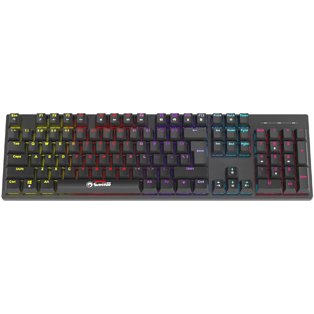 Геймърска механична клавиатура Marvo   KG905 Red Switch