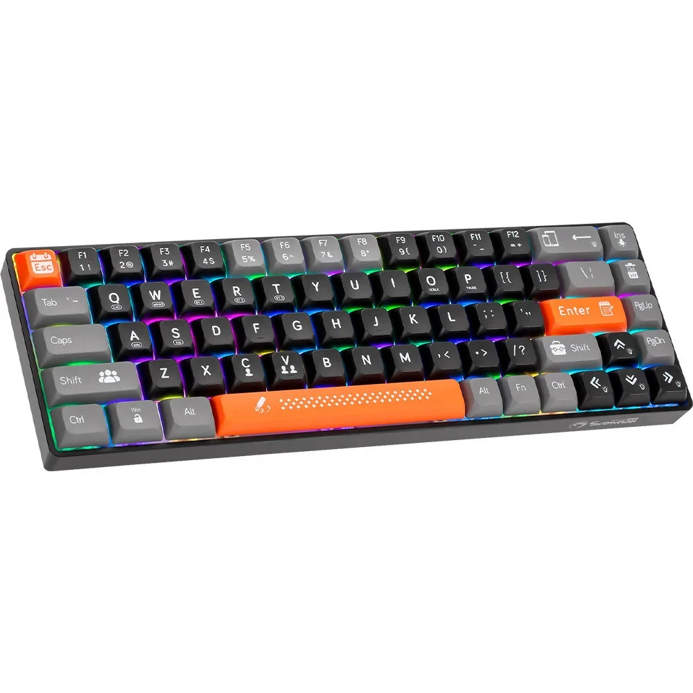 Геймръска механична клавиатура Marvo KG902W 