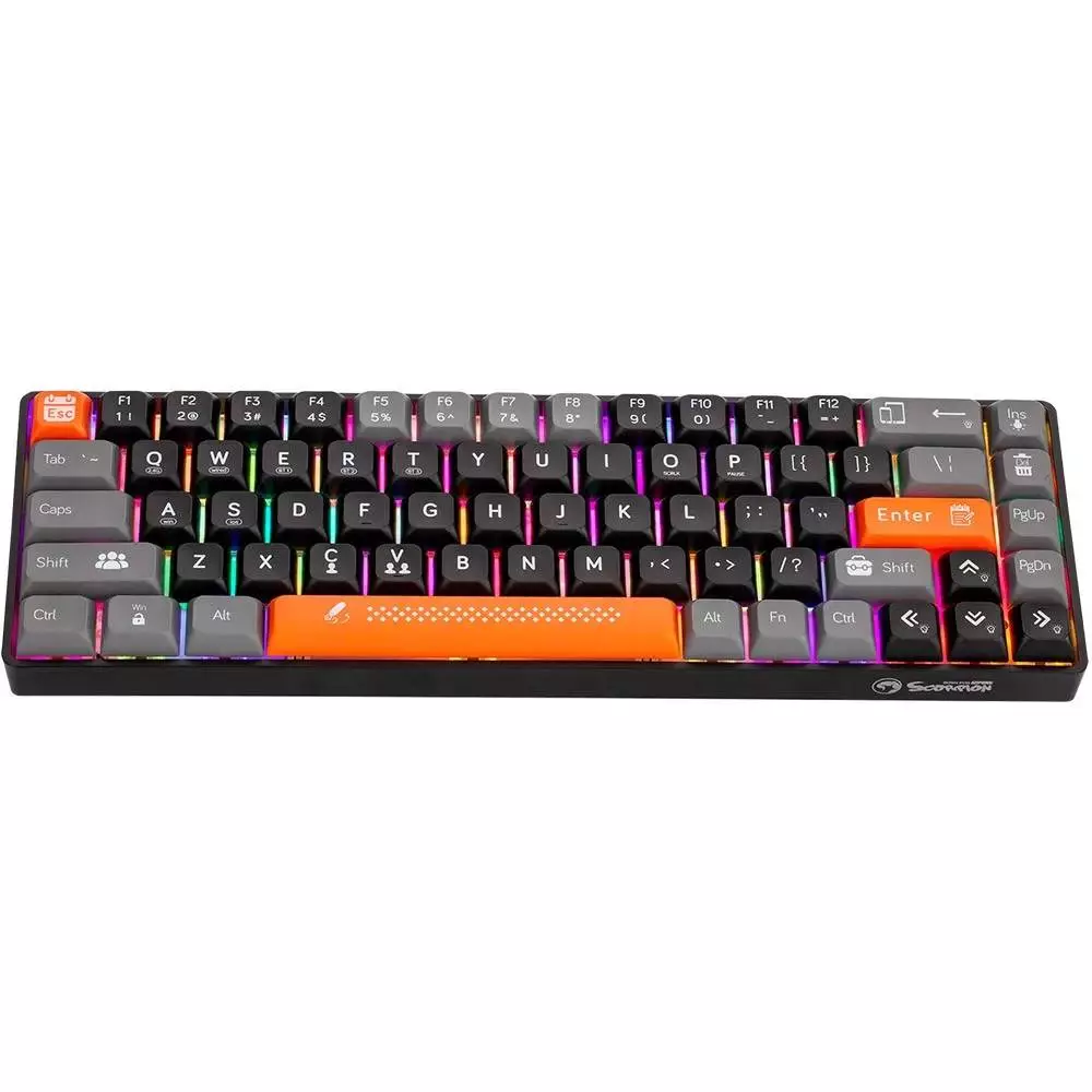 Геймръска механична клавиатура Marvo KG902W 