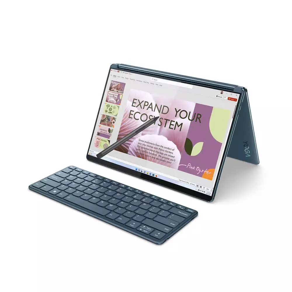 Λάπτοπ Lenovo YOGA BOOK 9 - 82YQ0034RM 2 x 13.3'' Intel Core i7-1355U (1.2/5.5GHz, 12M), Intel Iris Xe Graphics, 16 GB, 1 TB SSD