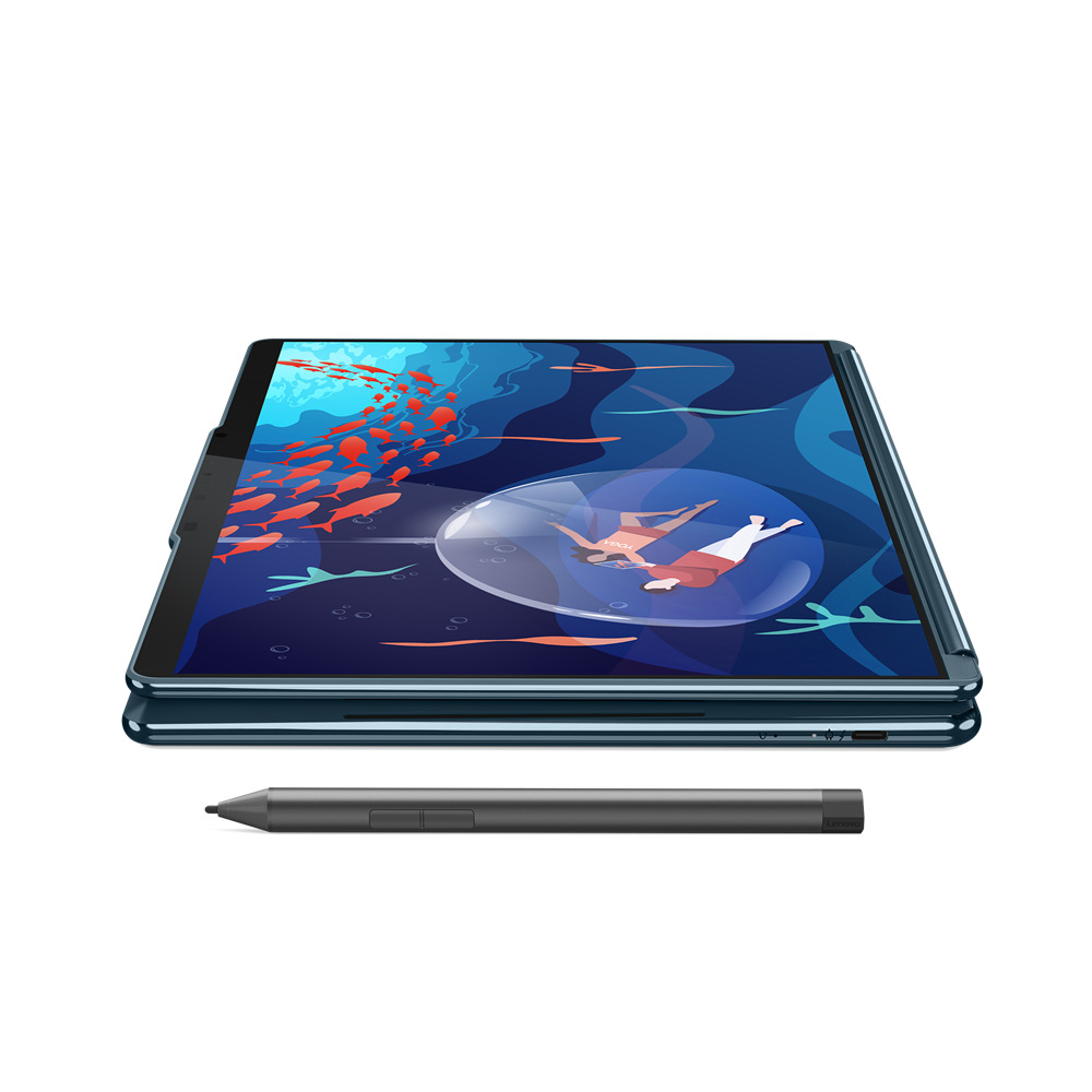 Λάπτοπ Lenovo YOGA BOOK 9 - 82YQ0034RM 2 x 13.3'' Intel Core i7-1355U (1.2/5.5GHz, 12M), Intel Iris Xe Graphics, 16 GB, 1 TB SSD