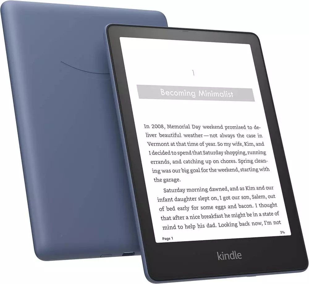 eBook αναγνώστης Kindle Paperwhite Signature Edition, 6.8", 32GB, 2021, 11η γενιά, IPX8, Μπλε