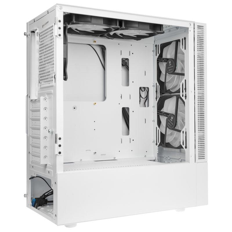 Кутия Kolink Observatory MX Mesh ARGB TG Mid-Tower, Бял