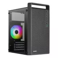 Кутия AeroCool CS-109-G-BK-v1 Case mATX FRGB Tempered Glass