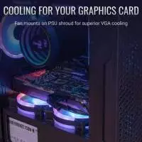 Кутия AeroCool Trinity Mini-G-BK-v3 Case mATX, 3 fans included, Tempered Glass
