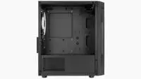 Кутия AeroCool Trinity Mini-G-BK-v3 Case mATX, 3 fans included, Tempered Glass