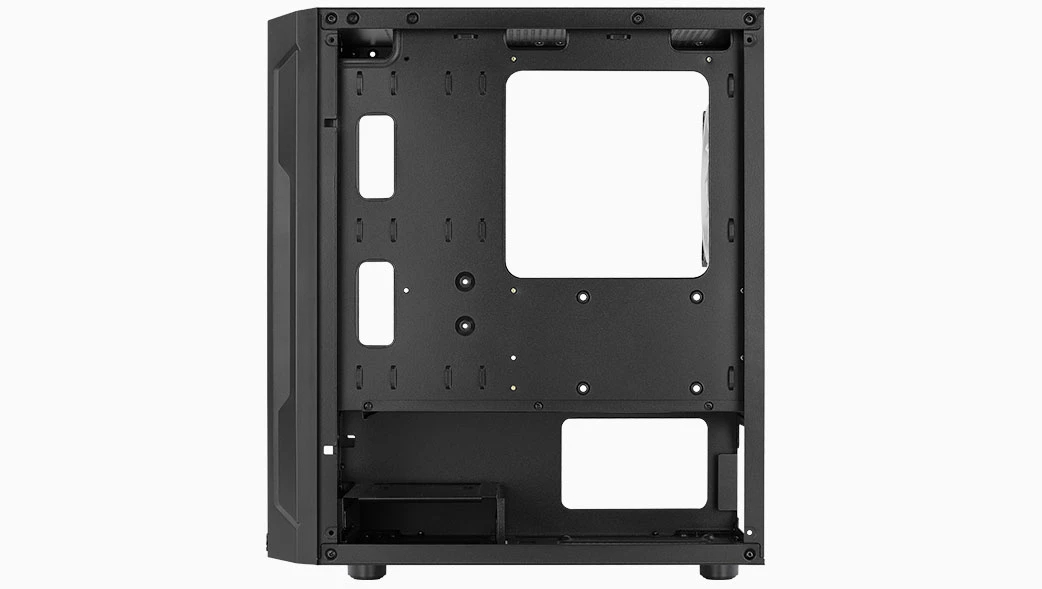 Кутия AeroCool Trinity Mini-G-BK-v3 Case mATX, 3 fans included, Tempered Glass