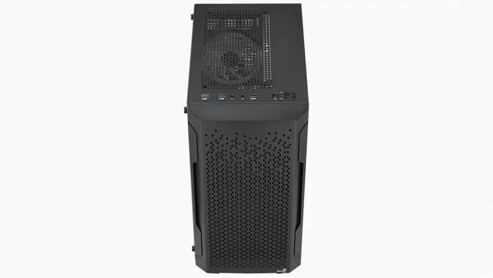 Кутия AeroCool Trinity Mini-G-BK-v3 Case mATX, 3 fans included, Tempered Glass