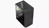 Кутия AeroCool Trinity Mini-G-BK-v3 Case mATX, 3 fans included, Tempered Glass