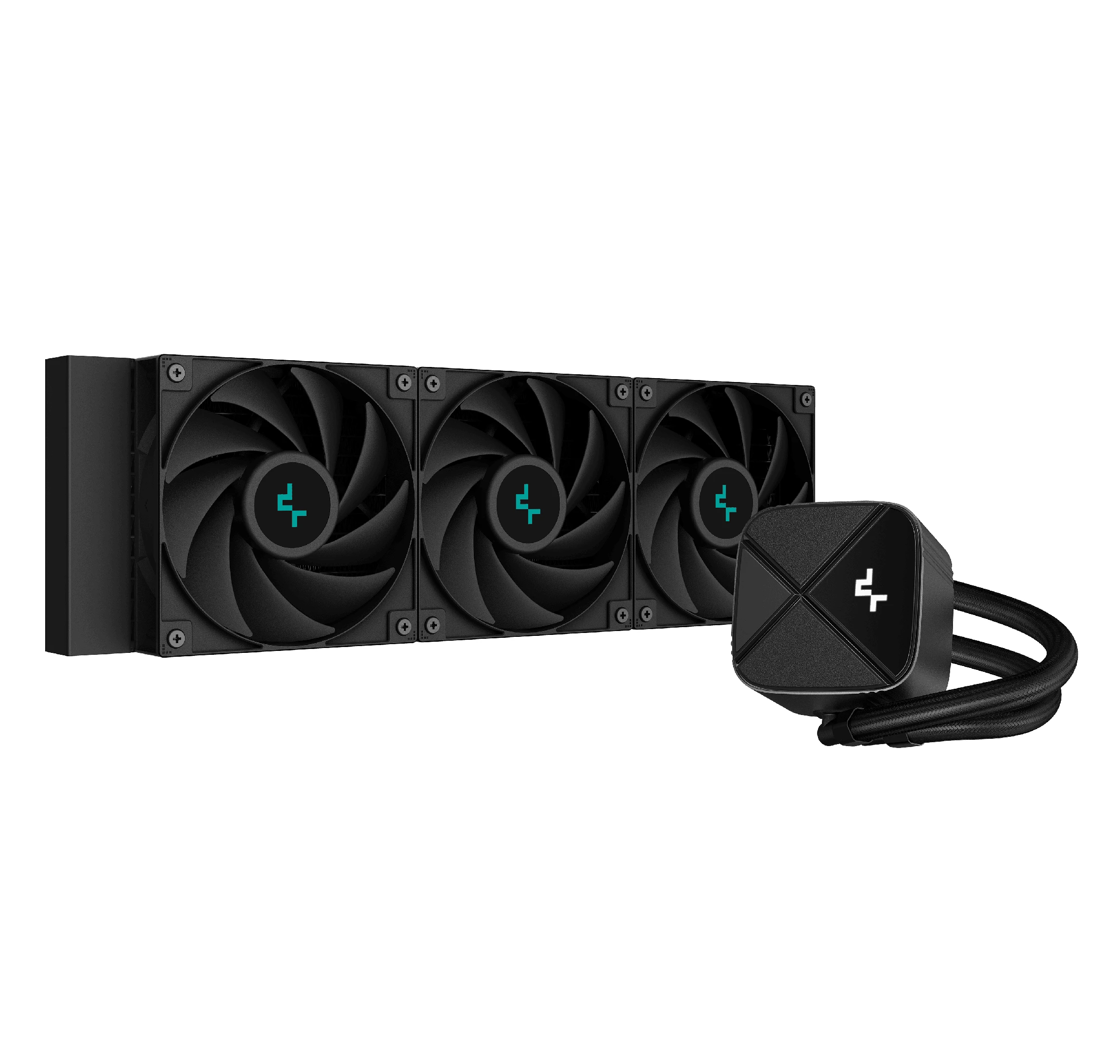 Водно охлаждане за процесор DeepCool LS720S Zero Dark 360mm Water Cooling
