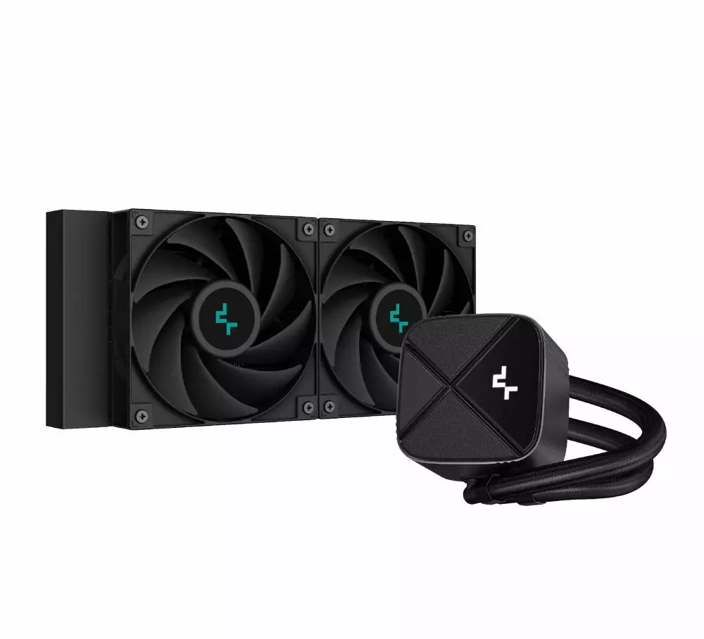 Водно охлаждане за процесор DeepCool LS520S 240mm Zero Dark Water Cooling 