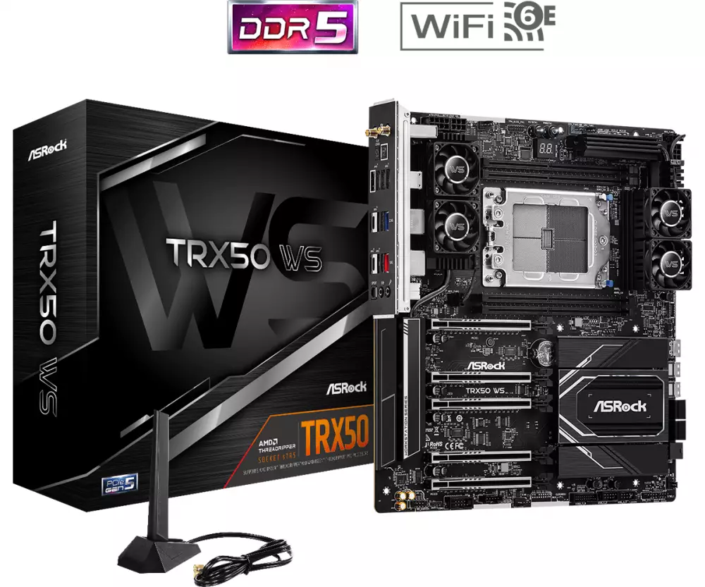 Дънна платка Asrock TRX50 WS sTR5 DDR5