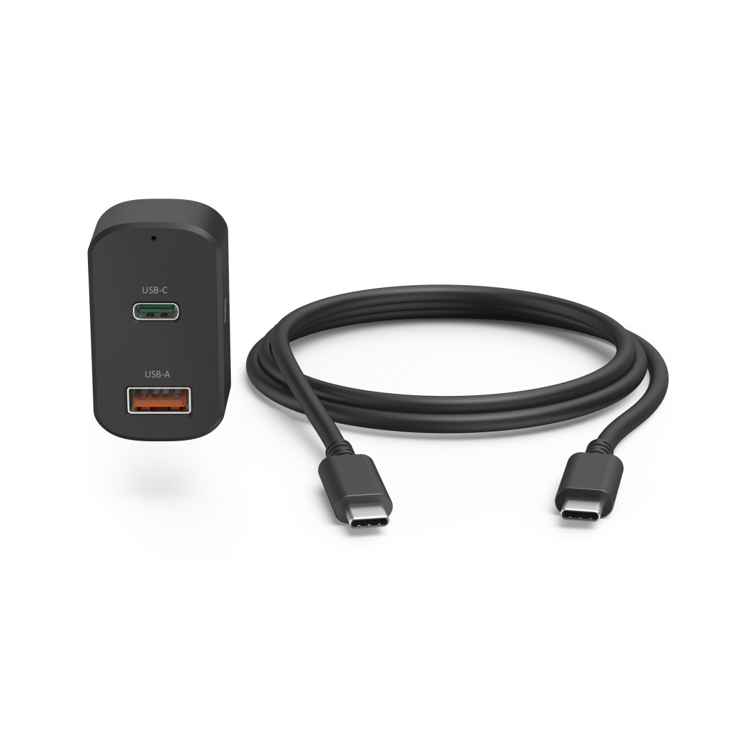 HAMA Универсално USB-C захранване за лаптоп за кола, (PD), 5-20 V/65 W