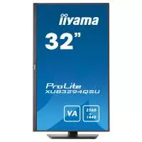 Монитор IIYAMA XUB3294QSU-B1, 31.5", VA, WQHD 2560x1440, 75Hz, 4ms, HDMI, DP, USB