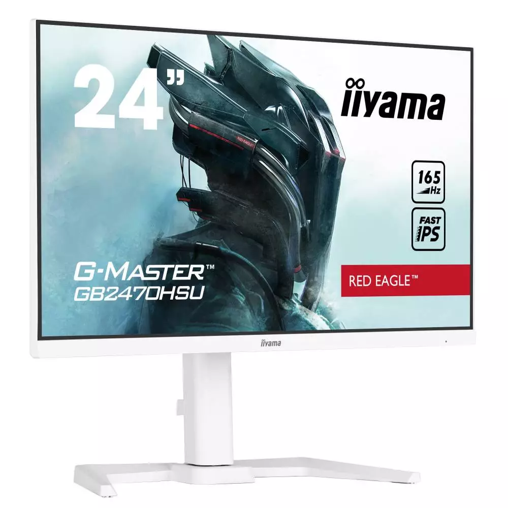 Οθόνη IIYAMA GB2470HSU-W5, 23.8", IPS IGZO Panel, FHD 1920x1080, 165Hz, 0.8ms, USB, AMD FreeSync
