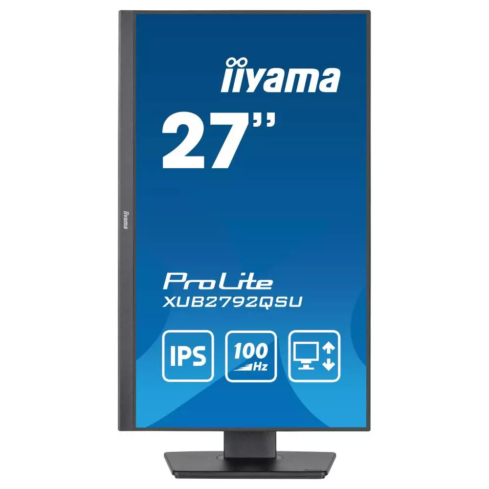 Монитор IIYAMA XUB2792QSU-B6, 27", IPS, WQHD 2560x1440, 100Hz, 0.4ms, AMD FreeSync  