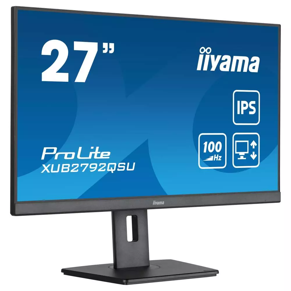 Монитор IIYAMA XUB2792QSU-B6, 27", IPS, WQHD 2560x1440, 100Hz, 0.4ms, AMD FreeSync  