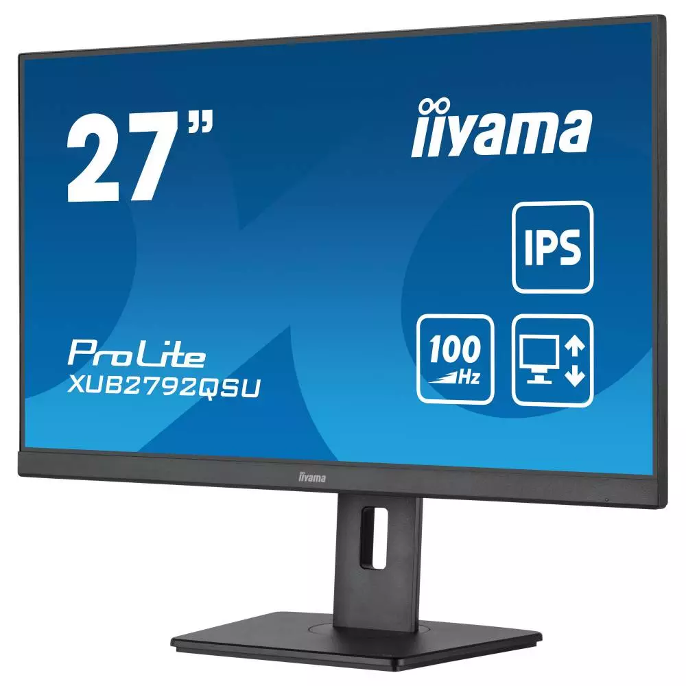Монитор IIYAMA XUB2792QSU-B6, 27", IPS, WQHD 2560x1440, 100Hz, 0.4ms, AMD FreeSync  
