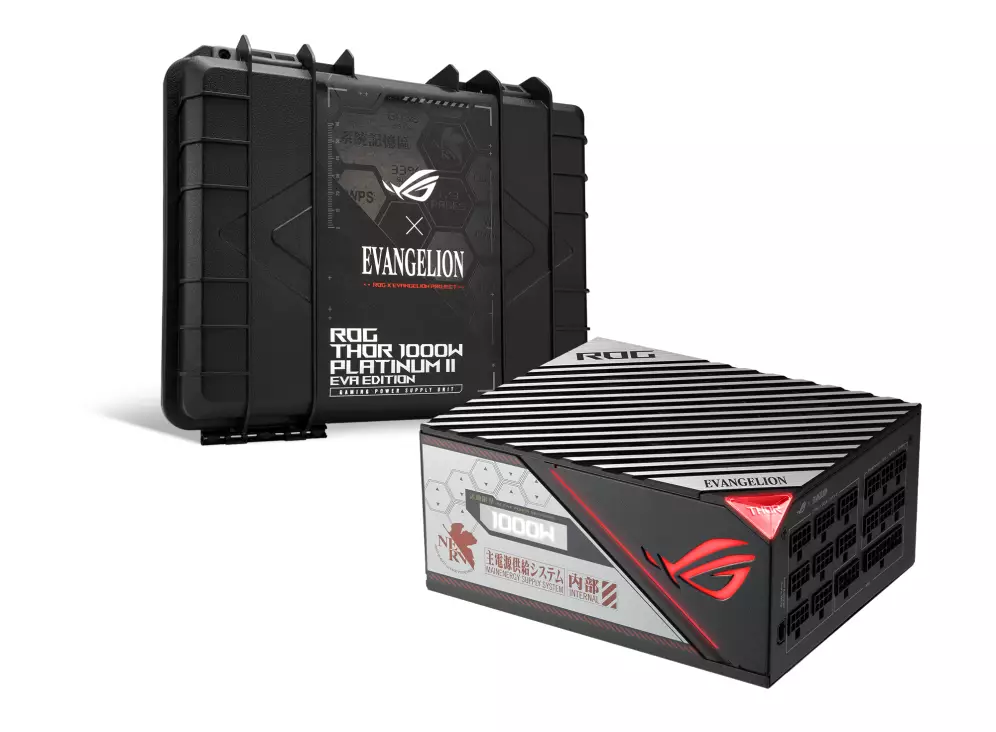 Захранване ASUS ROG Thor 1000W Platinum II EVA Edition, Fully Modular, 80 Plus Platinum - 90YE00L6-B0NA00