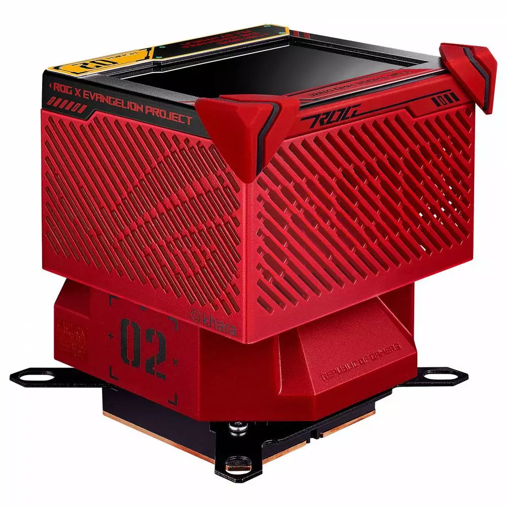 Воден охладител за процесор ASUS ROG Ryujin III 360 ARGB EVA-02 Edition AIO liquid CPU Cooler