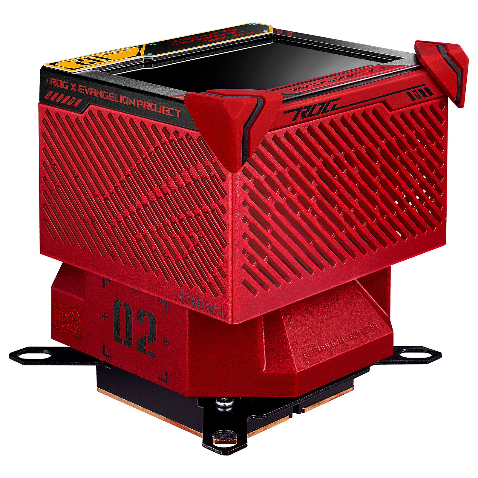 Воден охладител за процесор ASUS ROG Ryujin III 360 ARGB EVA-02 Edition AIO liquid CPU Cooler