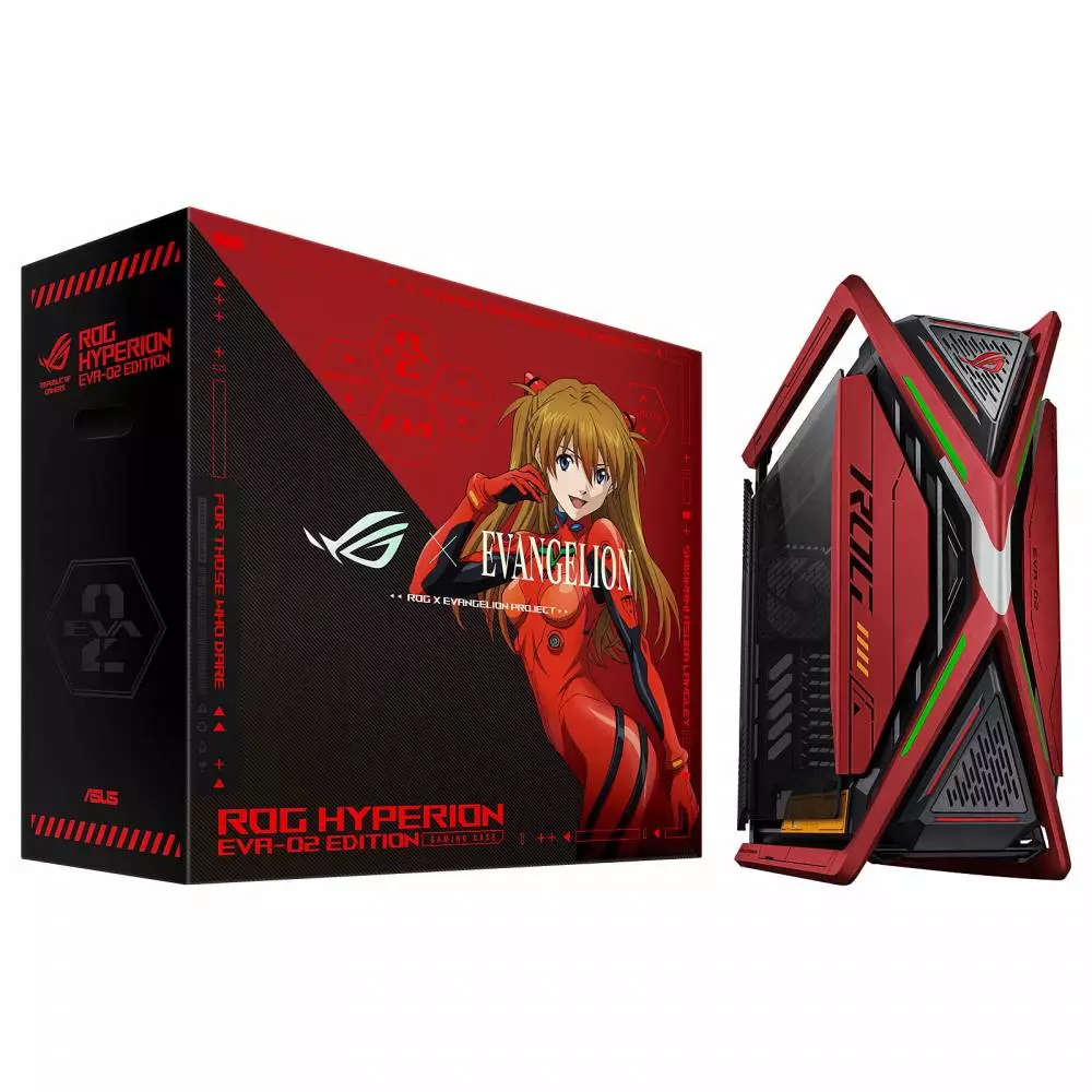 Кутия ASUS ROG Hyperion EVA-02 Edition ARGB Case - 90DC00F4-B39000