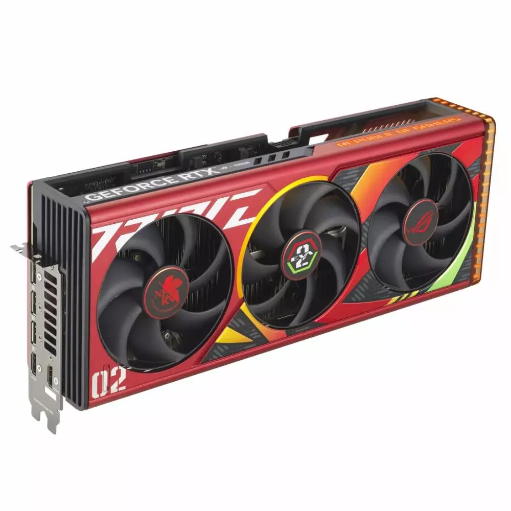 Видео карта ASUS ROG STRIX RTX 4090 OC 24GB EVA 02 Edition GDDR6X 