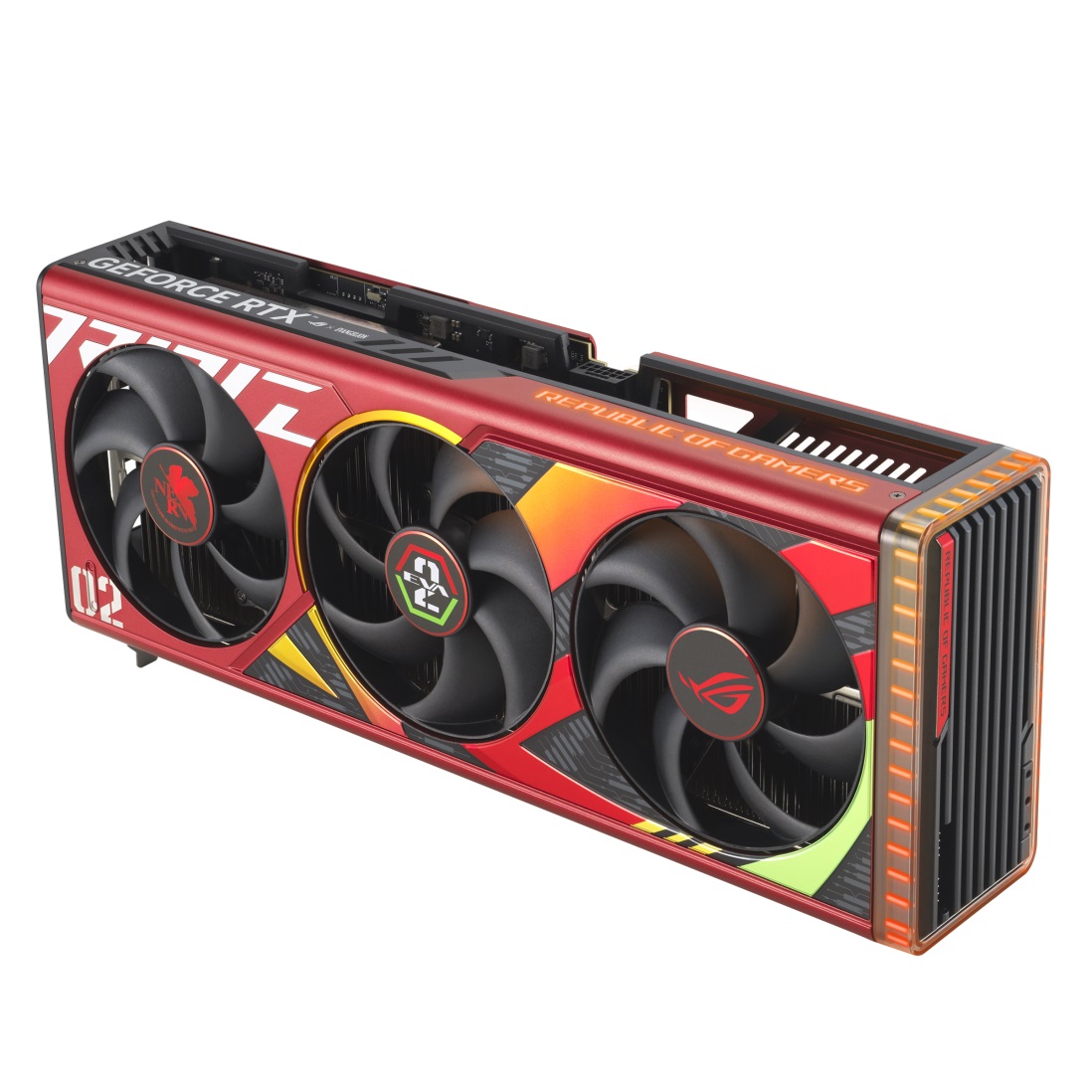 Видео карта ASUS ROG STRIX RTX 4090 OC 24GB EVA 02 Edition GDDR6X 
