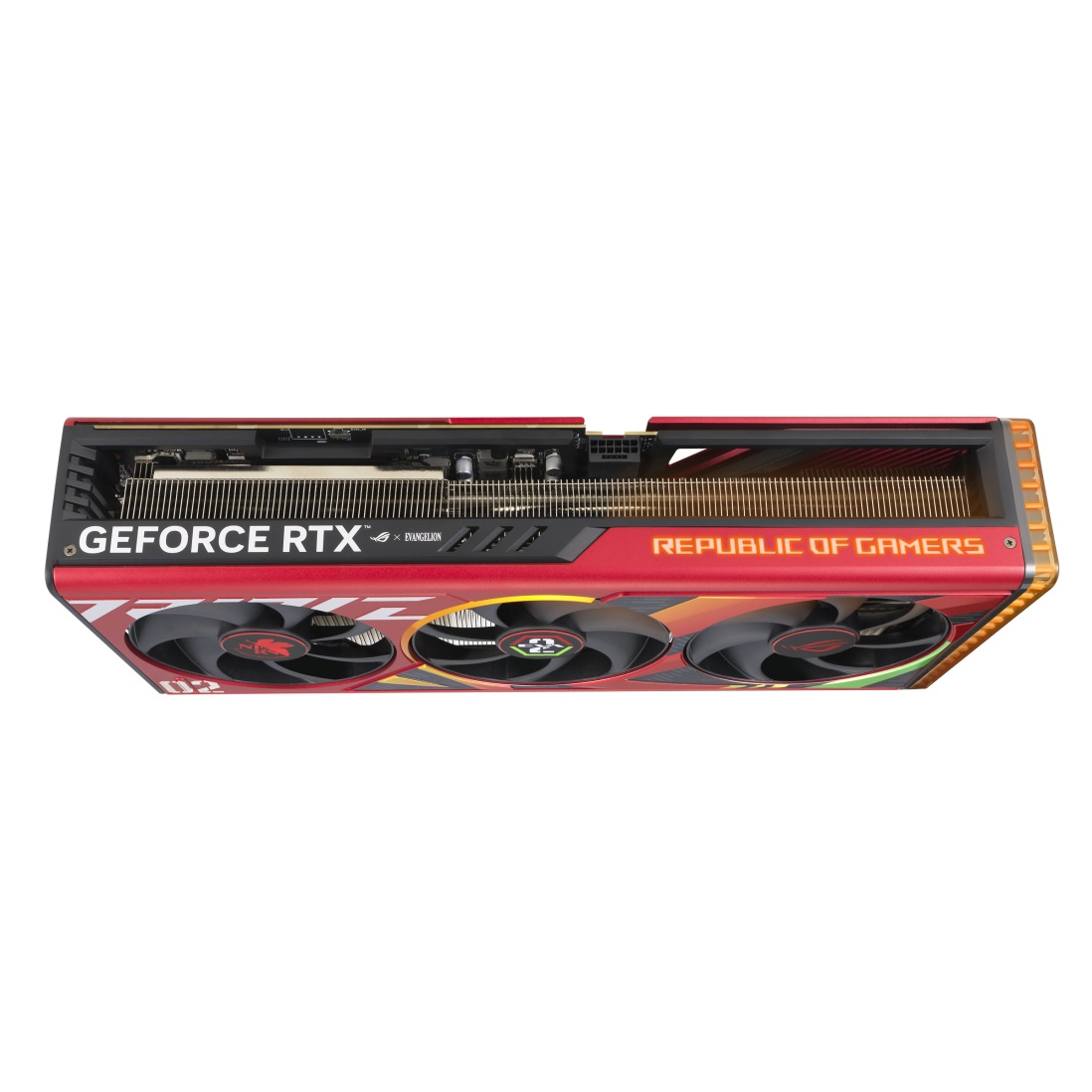 Видео карта ASUS ROG STRIX RTX 4090 OC 24GB EVA 02 Edition GDDR6X 