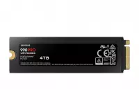 Диск SSD SAMSUNG 990 PRO с Heatsink 4TB M.2 2280 NVMe PCIe Gen4x4 - MZ-V9P4T0CW
