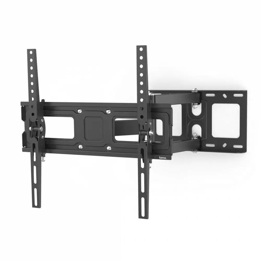 Стенна стойка Fullmotion TV, 32-65", регулируема, черна