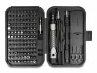 Комплект отвертки DeLock 64167, 130 части, S2, Калъф