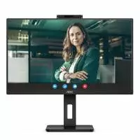 Монитор AOC Q27P3CW, 27", IPS, WQHD 2560x1440, 75Hz, 4ms, HDMI, DP, USB Type-C, LAN 