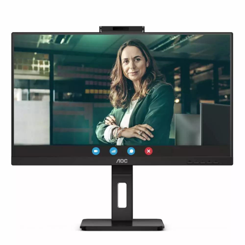 Монитор AOC Q27P3CW, 27", IPS, WQHD 2560x1440, 75Hz, 4ms, HDMI, DP, USB Type-C, LAN