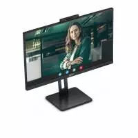 Монитор AOC Q27P3CW, 27", IPS, WQHD 2560x1440, 75Hz, 4ms, HDMI, DP, USB Type-C, LAN 