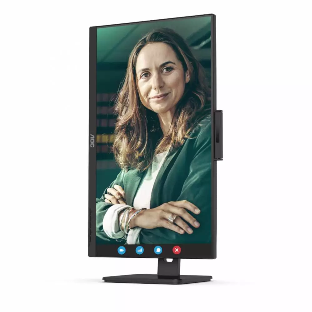 Монитор AOC Q27P3CW, 27", IPS, WQHD 2560x1440, 75Hz, 4ms, HDMI, DP, USB Type-C, LAN