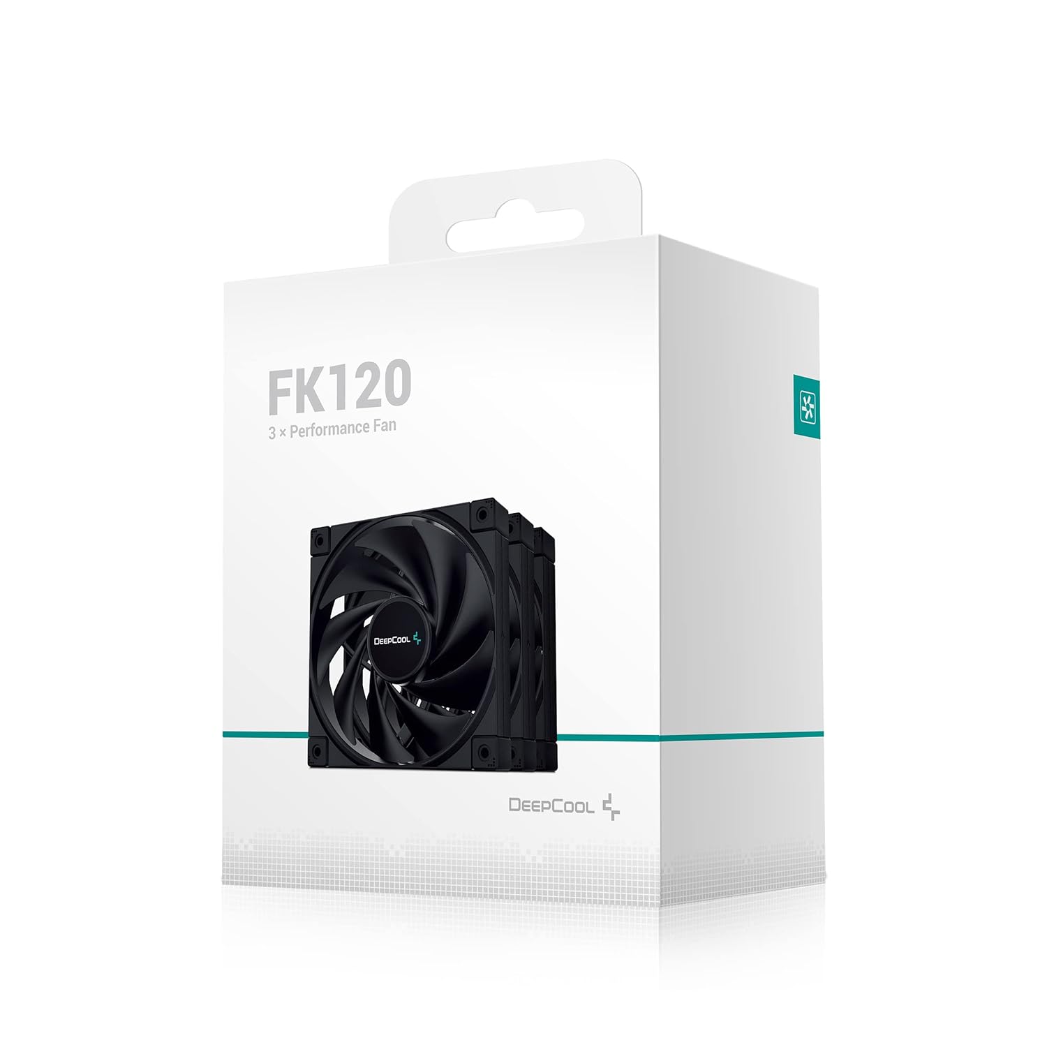 Ventilateurs DeepCool FK120 3IN1 120mm Noir 3 pièces dans le paquet