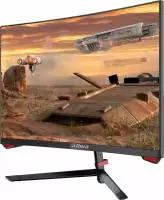 Монитор Dahua LM24-E230C, 23.6", VA Curved, FHD 1920x1080, 165Hz, 1ms, Adaptive sync, HDMI, DP