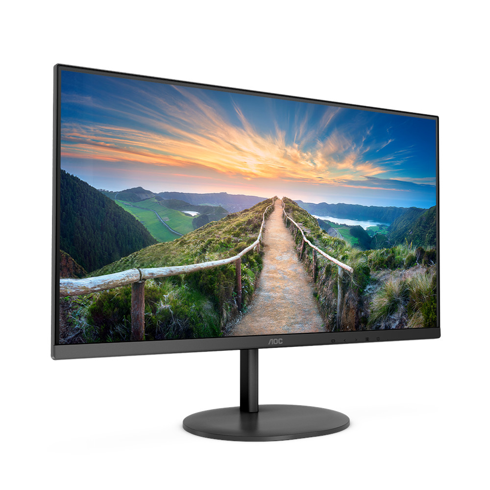 Монитор AOC Q24V4EA, 23.8", IPS, WQHD 2560x1440, 4ms, HDMI, DP