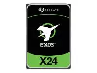 Твърд диск Seagate Exos X24 24TB HDD SATA 6Gb/s 7200rpm 512MB 3.5" 24x7 512e/4KN - ST24000NM002H