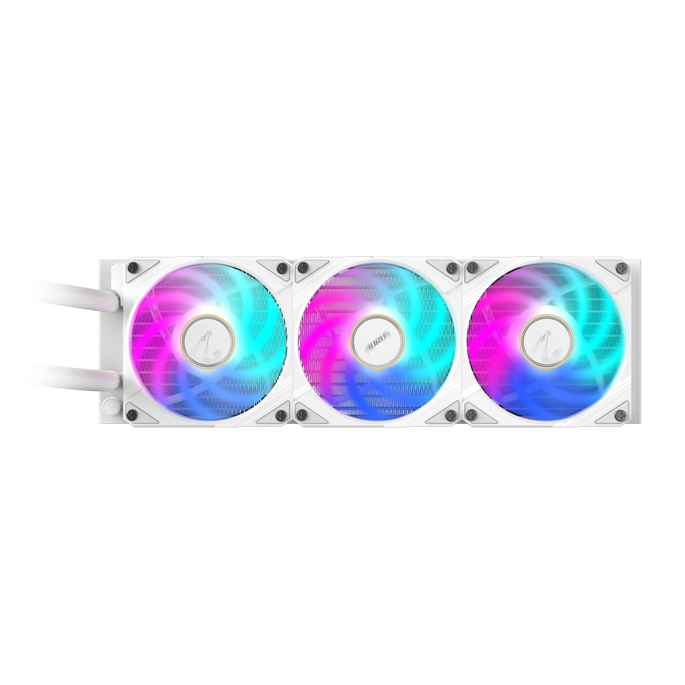Воден охладител за процесор Gigabyte AORUS WATERFORCE X II 360 ICE, LCD Display